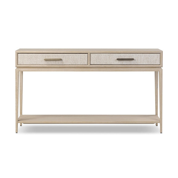 Rosenell Console Table - 60" - Natural Oak Veneer