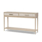 Rosenell Console Table - 60" - Natural Oak Veneer