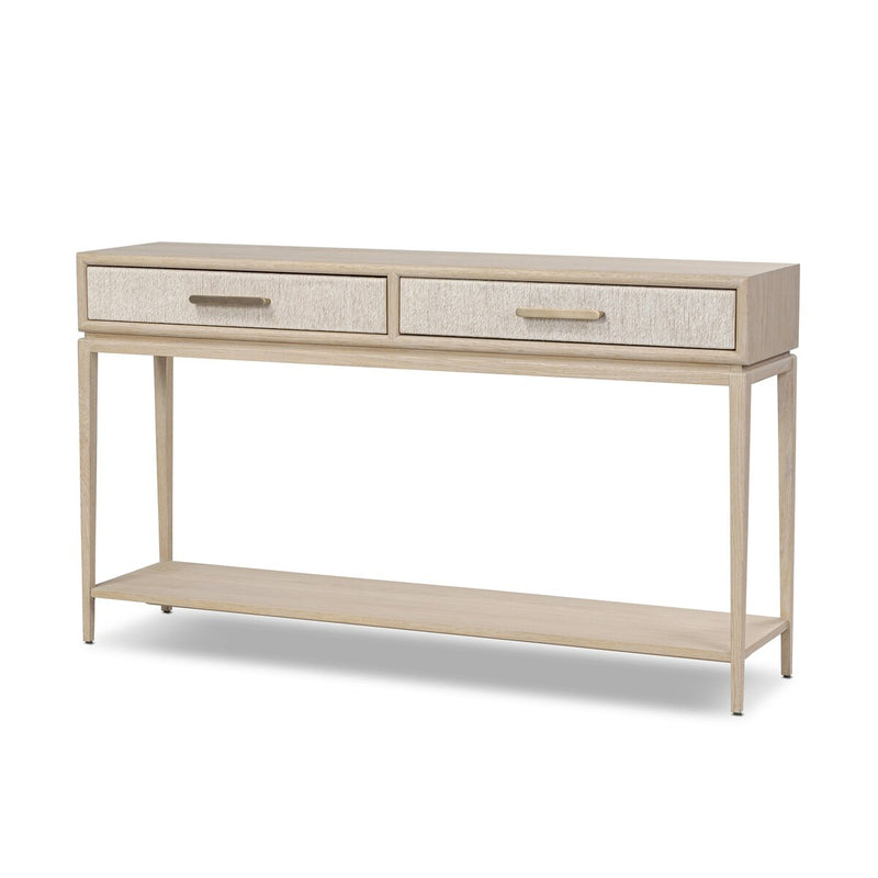 Rosenell Console Table - 60" - Natural Oak Veneer