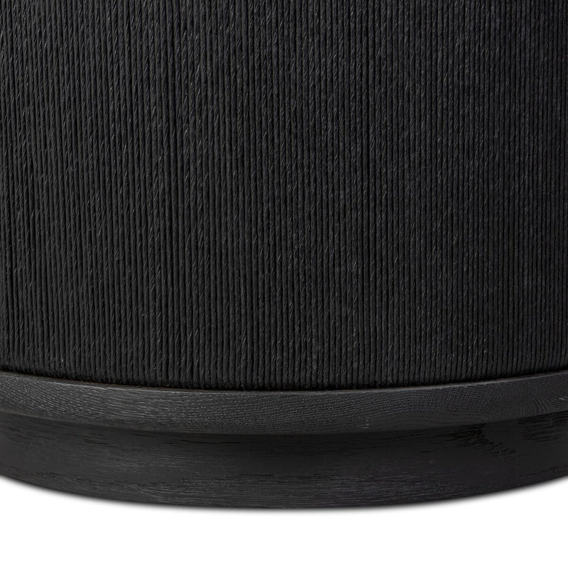 Rosenell End Table - Black Oak Veneer