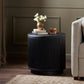 Rosenell End Table - Black Oak Veneer