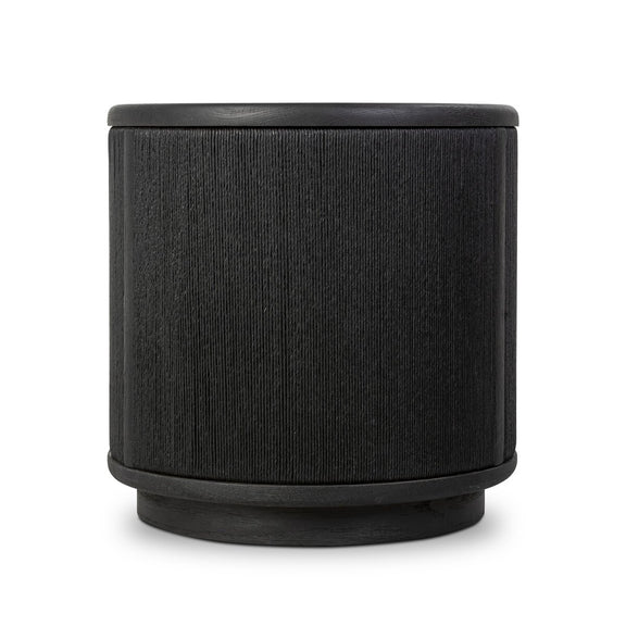 Rosenell End Table - Black Oak Veneer