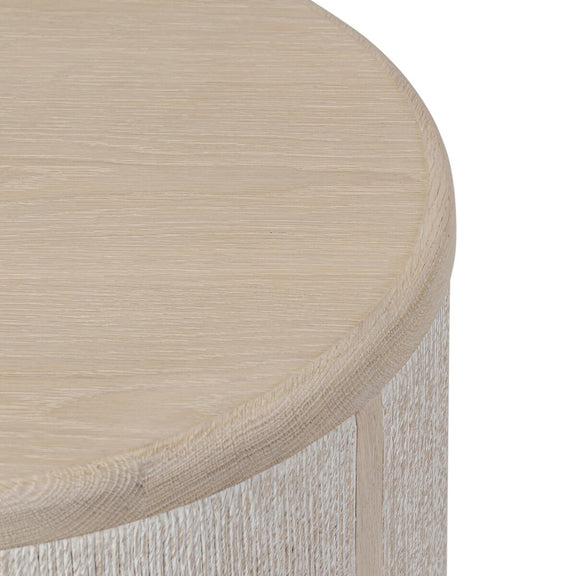 Rosenell End Table - Natural Oak Veneer