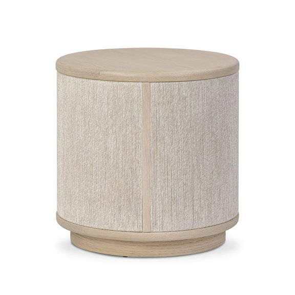 Rosenell End Table - Natural Oak Veneer