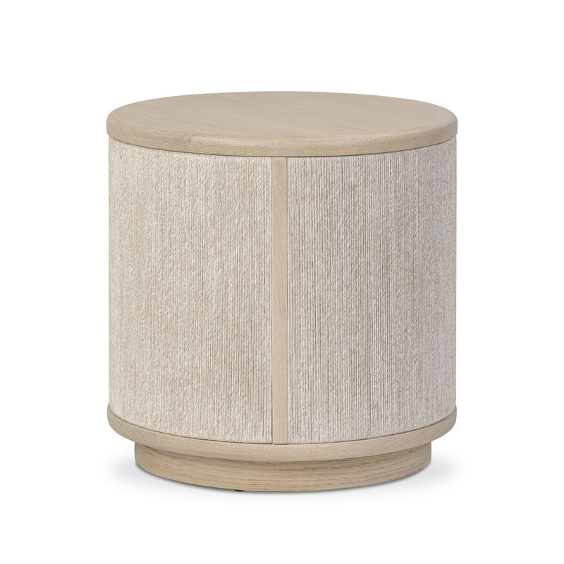 Rosenell End Table - Natural Oak Veneer