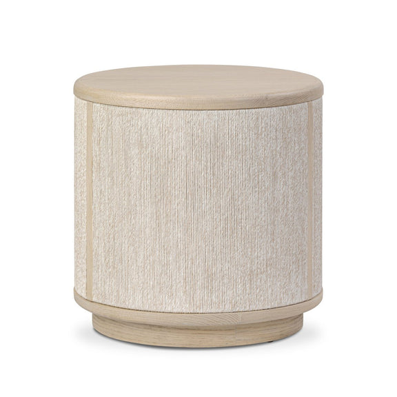 Rosenell End Table - Natural Oak Veneer