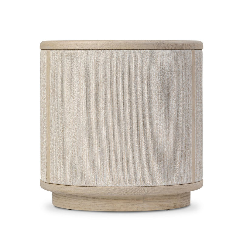 Rosenell End Table - Natural Oak Veneer