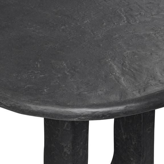 Obito Dining Table - Obsidian Concrete