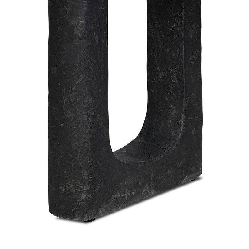 Obito Dining Table - Obsidian Concrete