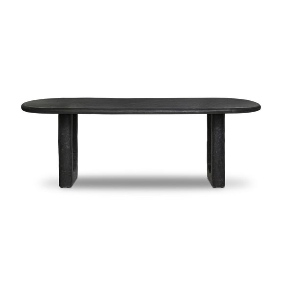 Obito Dining Table - Obsidian Concrete