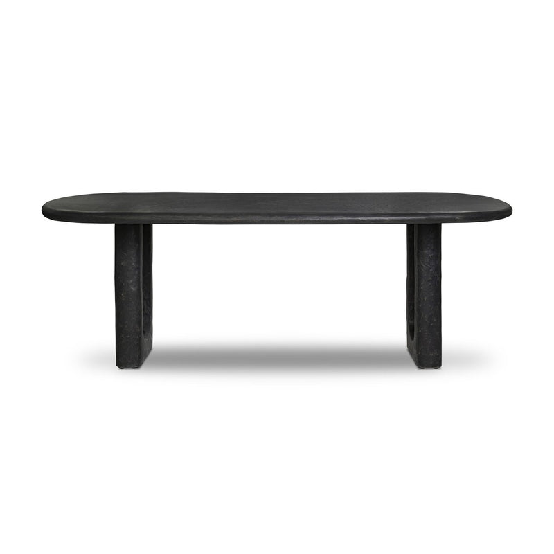 Obito Dining Table - Obsidian Concrete