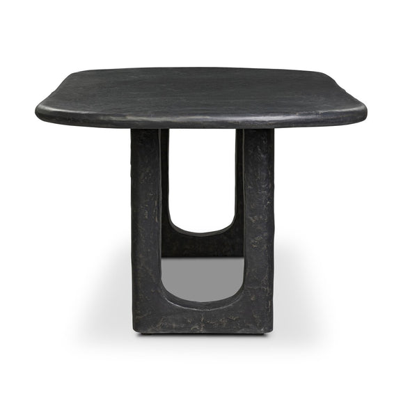 Obito Dining Table - Obsidian Concrete