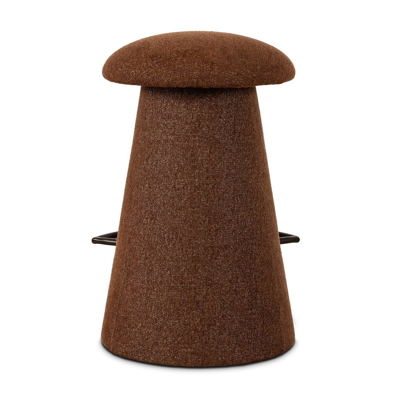 Cannes Swivel Counter Stool - Crypton Wayfarer Sienna