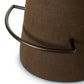 Cannes Swivel Counter Stool - Crypton Nomad Mushroom