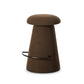 Cannes Swivel Counter Stool - Crypton Nomad Mushroom