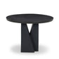 Aster Dining Table - Black Antique