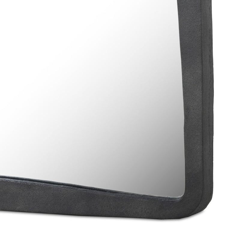 Regis Floor Mirror - Hammered Grey