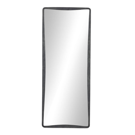 Regis Floor Mirror - Hammered Grey