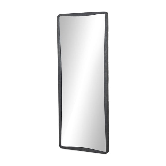 Regis Floor Mirror - Hammered Grey