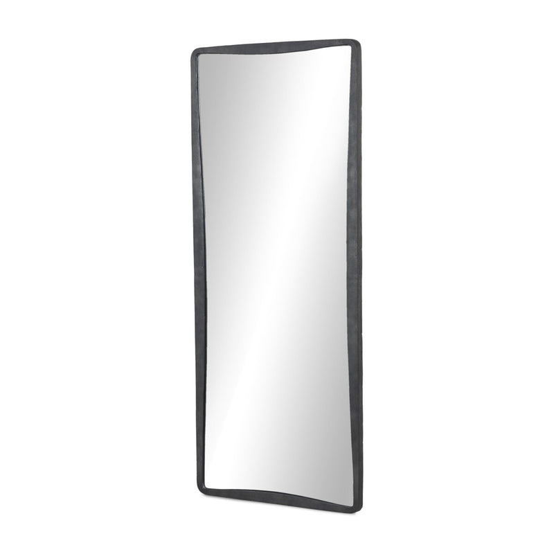 Regis Floor Mirror - Hammered Grey
