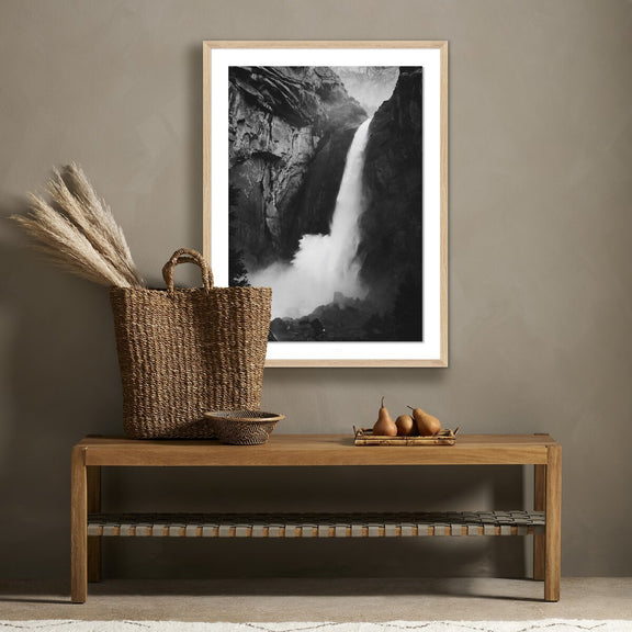 Lower Yosemite Falls by Wesley and Emma Teague - White Oak