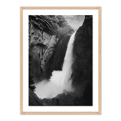 Lower Yosemite Falls by Wesley and Emma Teague - White Oak