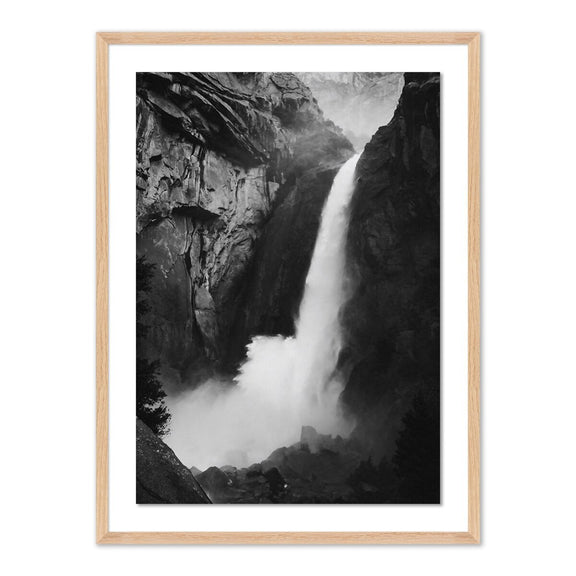 Lower Yosemite Falls by Wesley and Emma Teague - White Oak