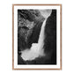 Lower Yosemite Falls by Wesley and Emma Teague - Rustic Walnut