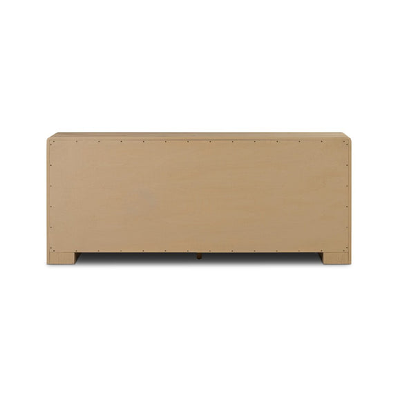 Eden 6 Drawer Dresser - Aged Smoked Oak Veneer