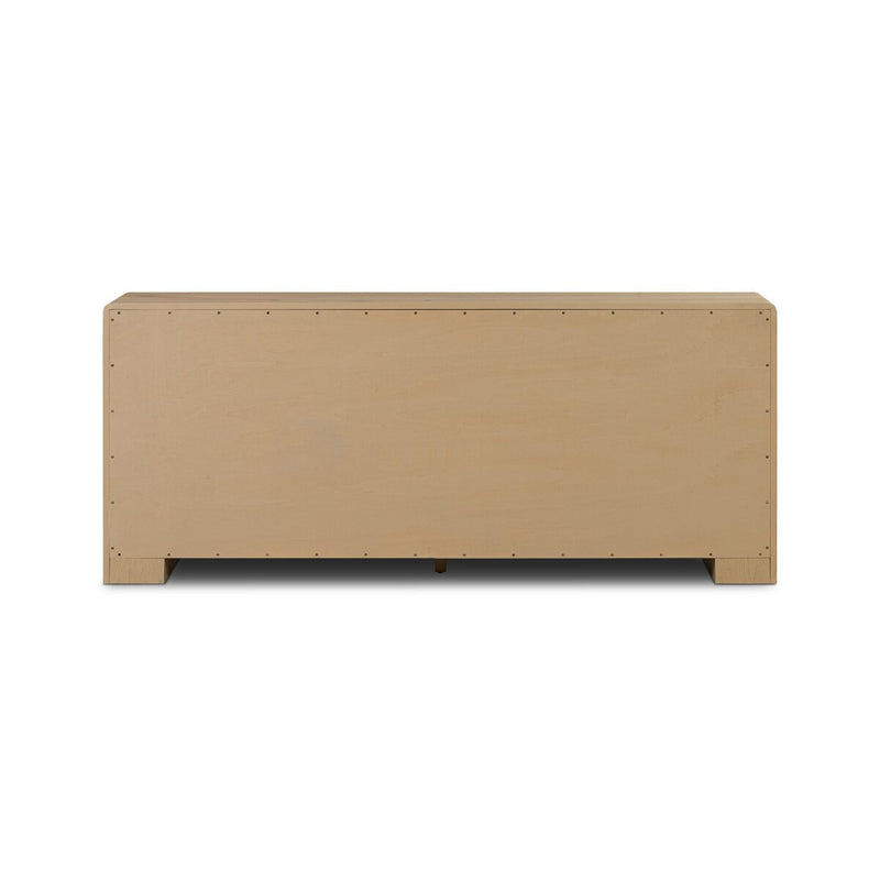 Eden 6 Drawer Dresser - Aged Smoked Oak Veneer
