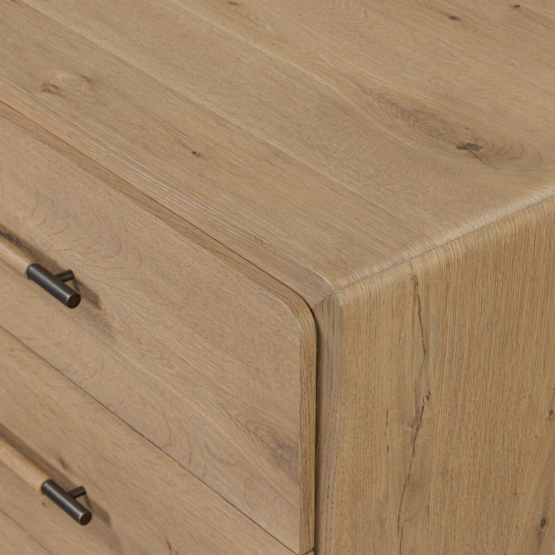 Eden 6 Drawer Dresser - Aged Smoked Oak Veneer