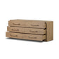 Eden 6 Drawer Dresser - Aged Smoked Oak Veneer