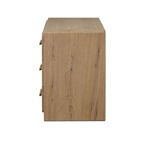 Eden 6 Drawer Dresser - Aged Smoked Oak Veneer