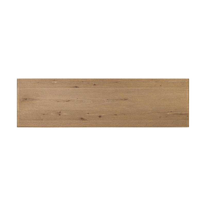 Eden 6 Drawer Dresser - Aged Smoked Oak Veneer