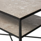Babylon Nightstand - Hammered Gunmetal