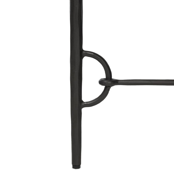 Babylon Nightstand - Hammered Gunmetal