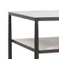 Babylon Nightstand - Hammered Gunmetal
