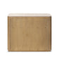 Raleigh Nightstand - Cappuccino Marble