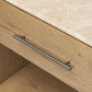 Raleigh Nightstand - Cappuccino Marble
