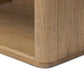 Raleigh Nightstand - Cappuccino Marble