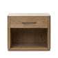 Raleigh Nightstand - Cappuccino Marble