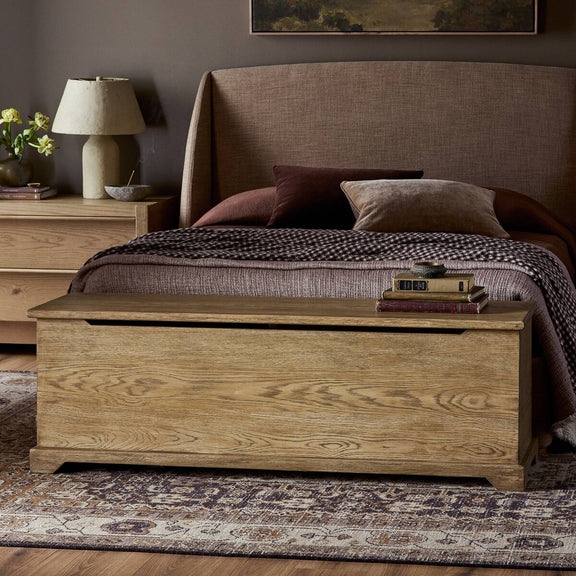 Quintin Trunk - Worn Oak