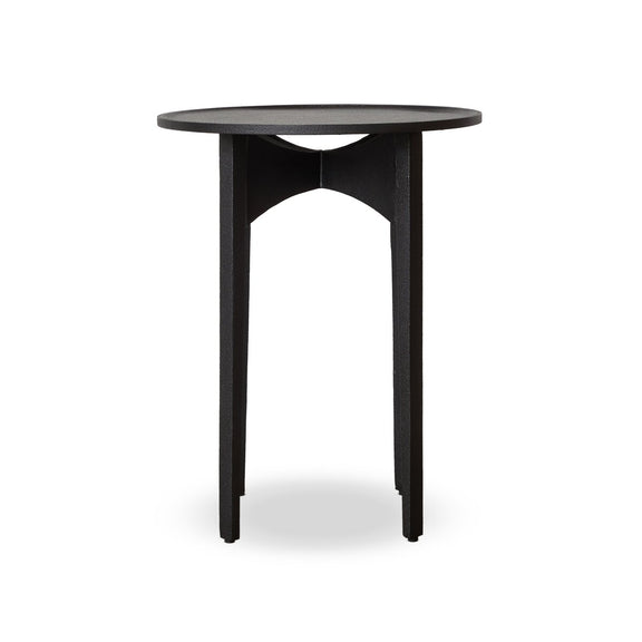 Mona End Table - Textured Iron