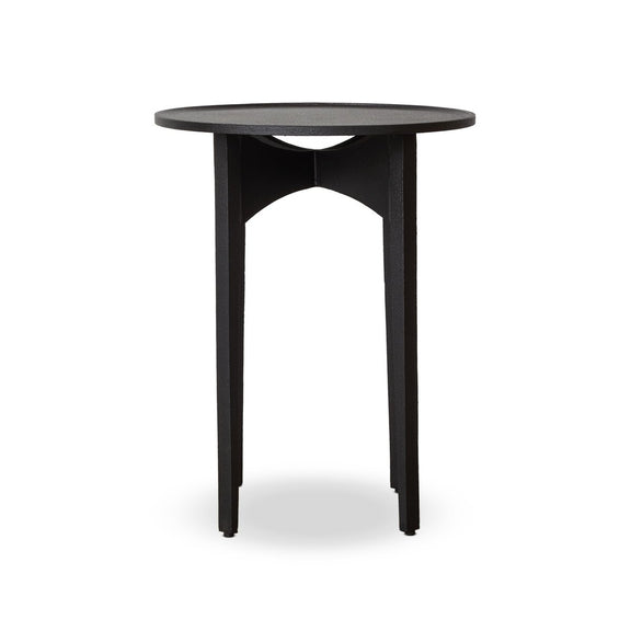 Mona End Table - Textured Iron