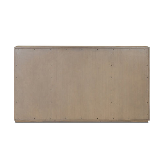 Leo 8 Drawer Dresser - Rustic Grey