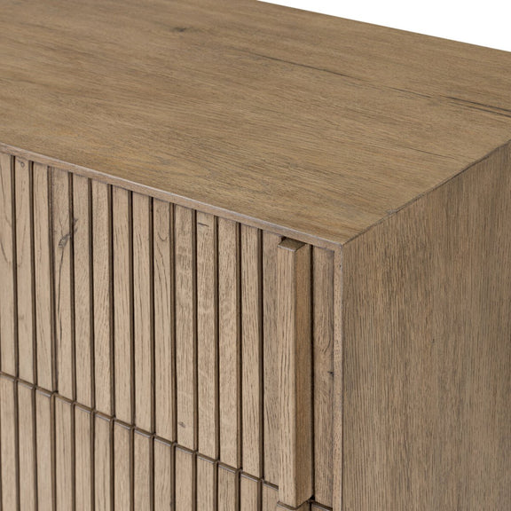 Leo 8 Drawer Dresser - Rustic Grey