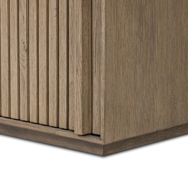 Leo 8 Drawer Dresser - Rustic Grey