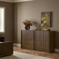 Leo 8 Drawer Dresser - Rustic Grey
