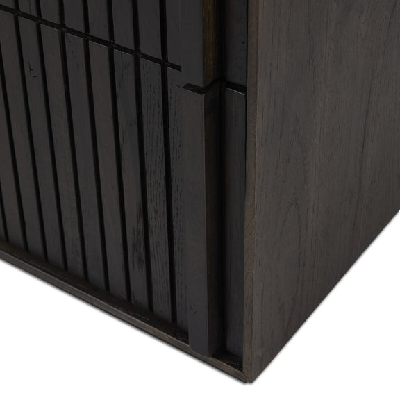 Leo 8 Drawer Dresser - Smoked Black