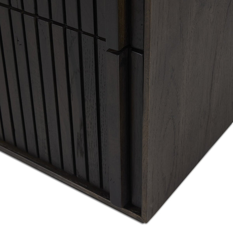 Leo 8 Drawer Dresser - Smoked Black